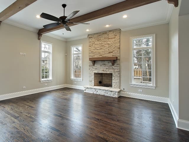Hardwood Flooring in Living Room